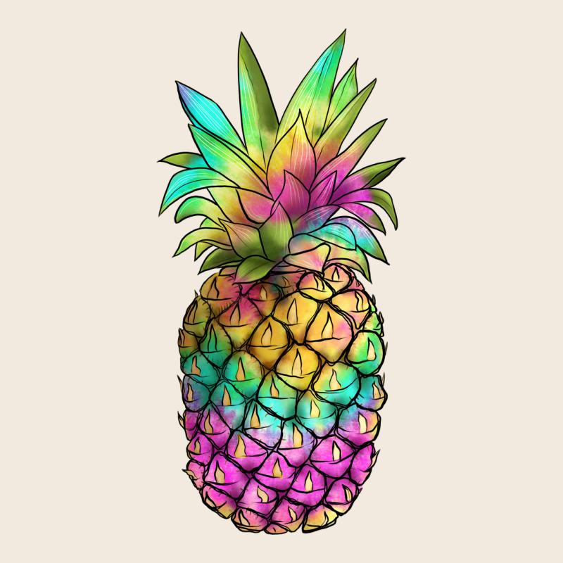 Tie Dye Pineapple Zipper Hoodie by JahusDesignShop | Teevron