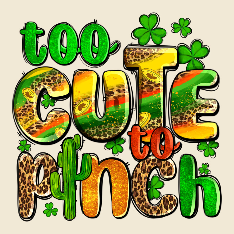St. Patrick's Too Cute To Pinch Premium Tee by OliviaCreatesArt | Teevron
