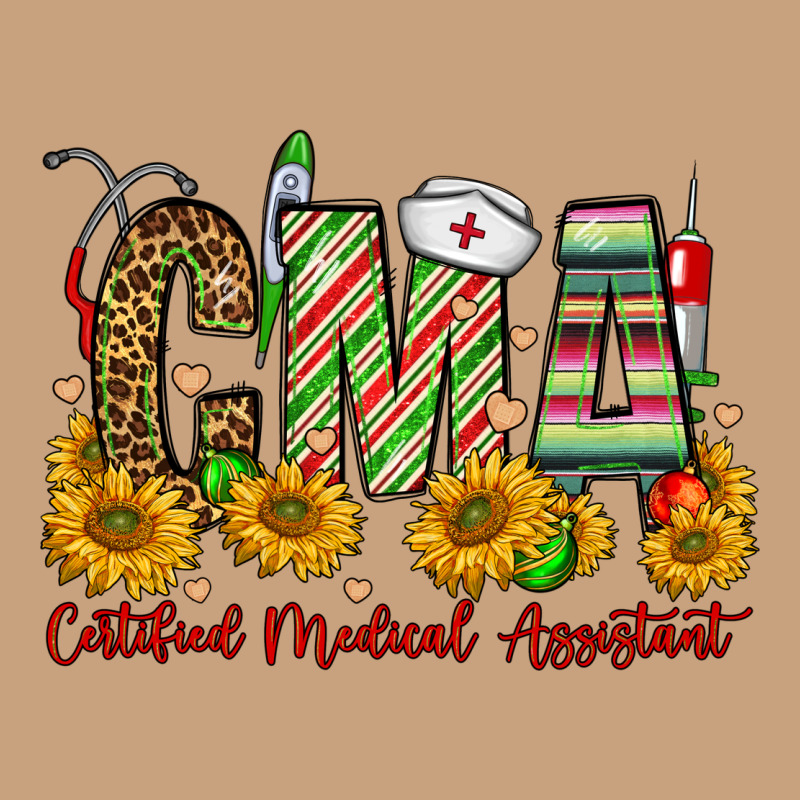 Christmas Cma Certified Medical Assistant Vintage Tee by FaDigitalArtStudio | Teevron