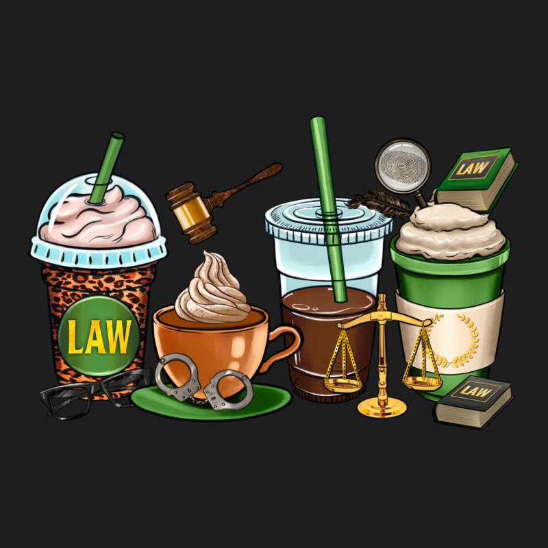 Lawyer Coffee Cups Classic Tee by OliviaCreatesArt | Teevron