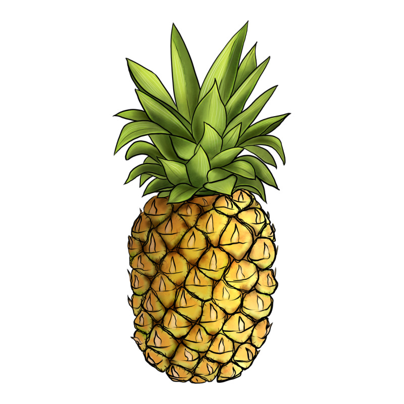 Pineapple Zipper Hoodie by JahusDesignShop | Teevron