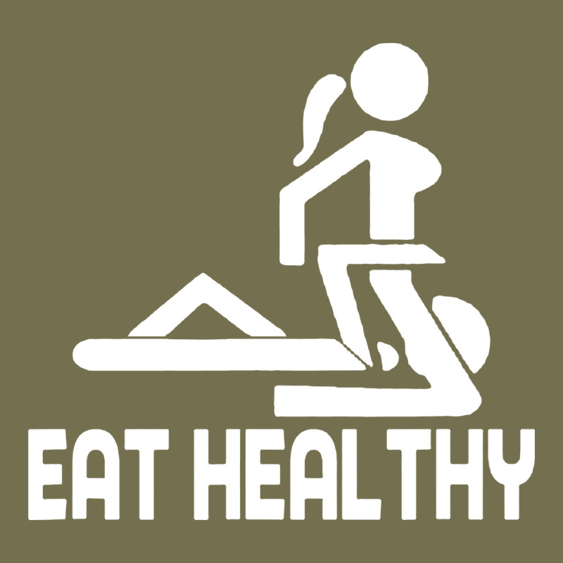 Eat Healthy Vintage Hoodie by DesigneFamous | Teevron