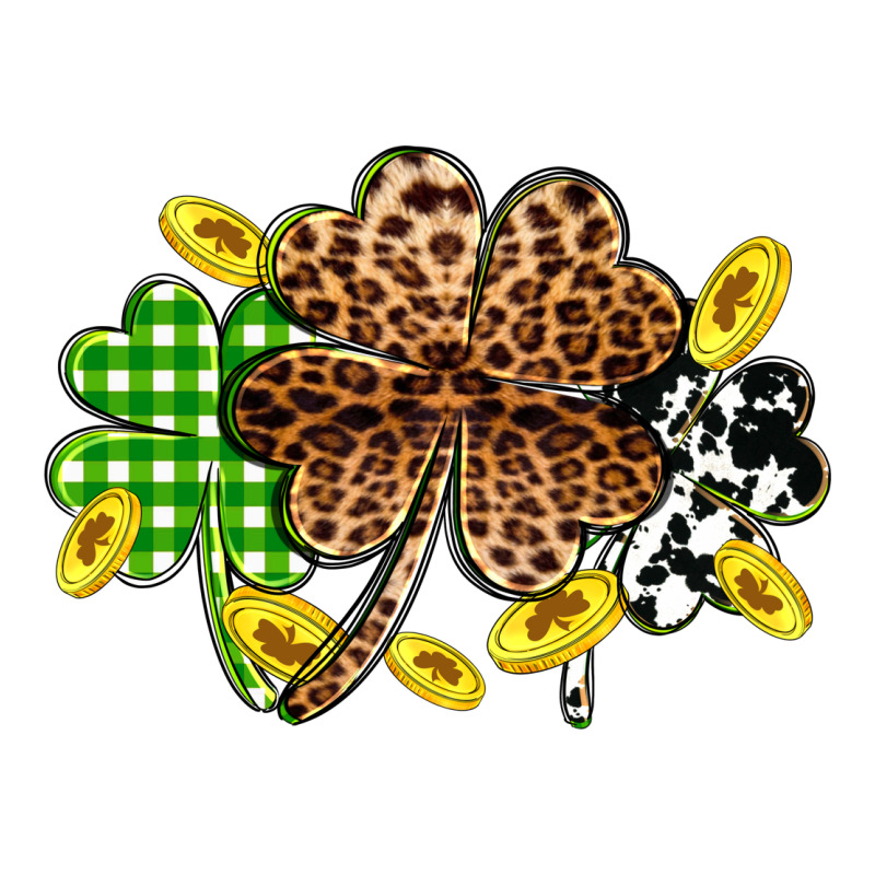 St. Patrick's Day Shamrocks Premium Tee by OliviaCreatesArt | Teevron