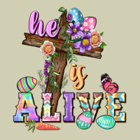 He Is Alive Easter Day Heavy Core Tee | Teevron
