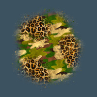 Camouflage And Leopard Patch Urban Heavy Tee | Teevron