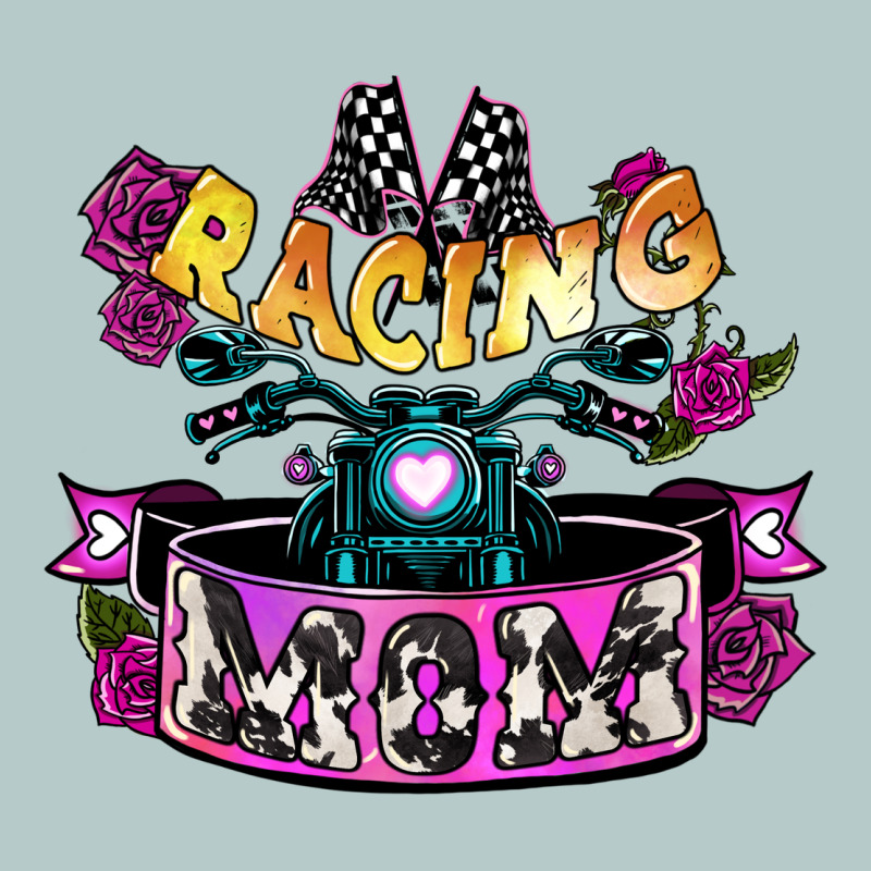 Racing Mom Mother's Day Heavy Core Tee by HowdyJamesFarm | Teevron
