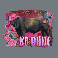 Be Mine Black Angus Bull Heavyweight Sweatshirt | Teevron