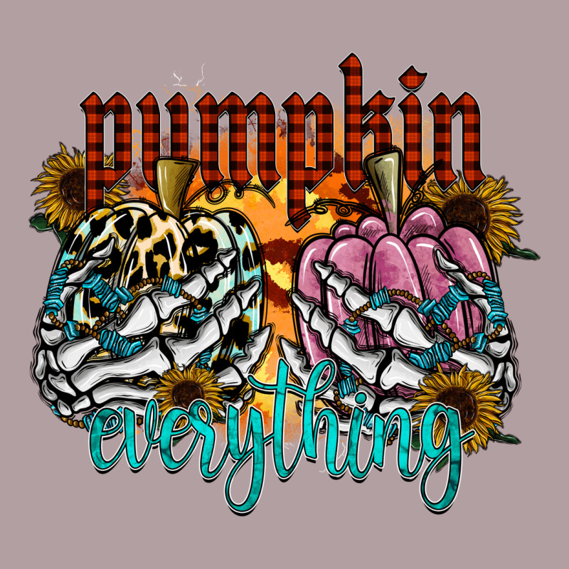 Pumpkin Everything Vintage Hoodie by CowhideDigitalArt | Teevron