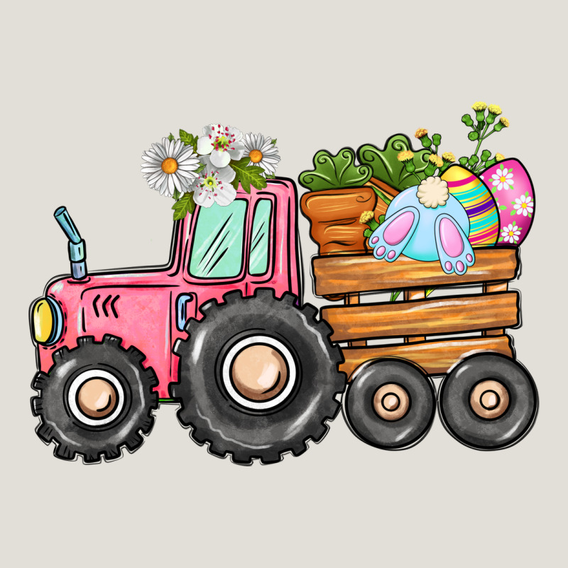 Easter Bunny Tractor Heavy Core Tee by CowGirlArtShop | Teevron