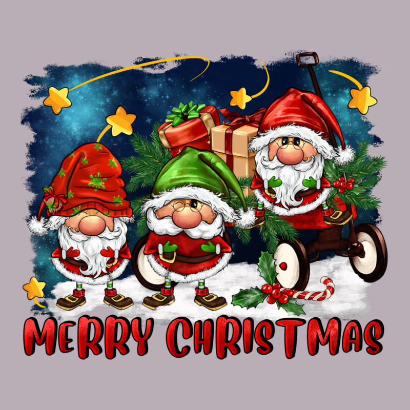 Merry Christmas Gnomies Wagon Vintage Tee by FaDigitalArtStudio | Teevron