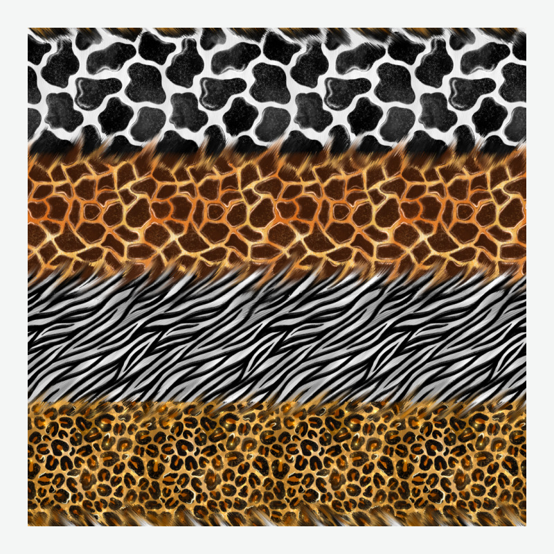 Safari Animals Seamless Pattern Urban Heavy Tee by BundleAndBundleShop | Teevron