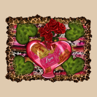 Western Background Valentine's Day Heavyweight Sweatshirt | Teevron