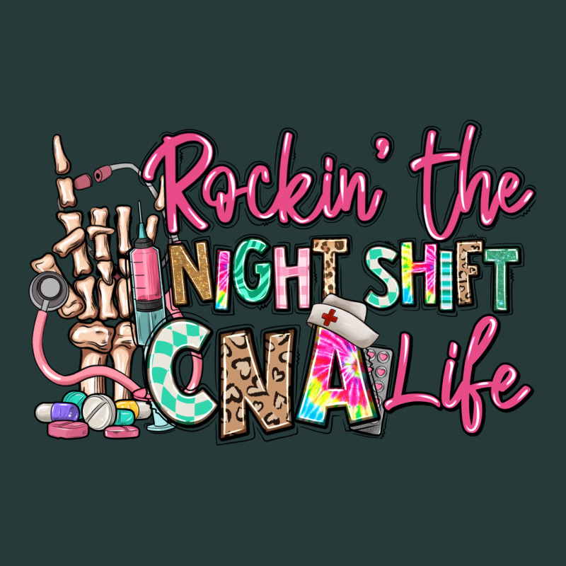 Rockin The Night Shift Cna Life Premium Sweatshirt by RanaPortraitStore | Teevron