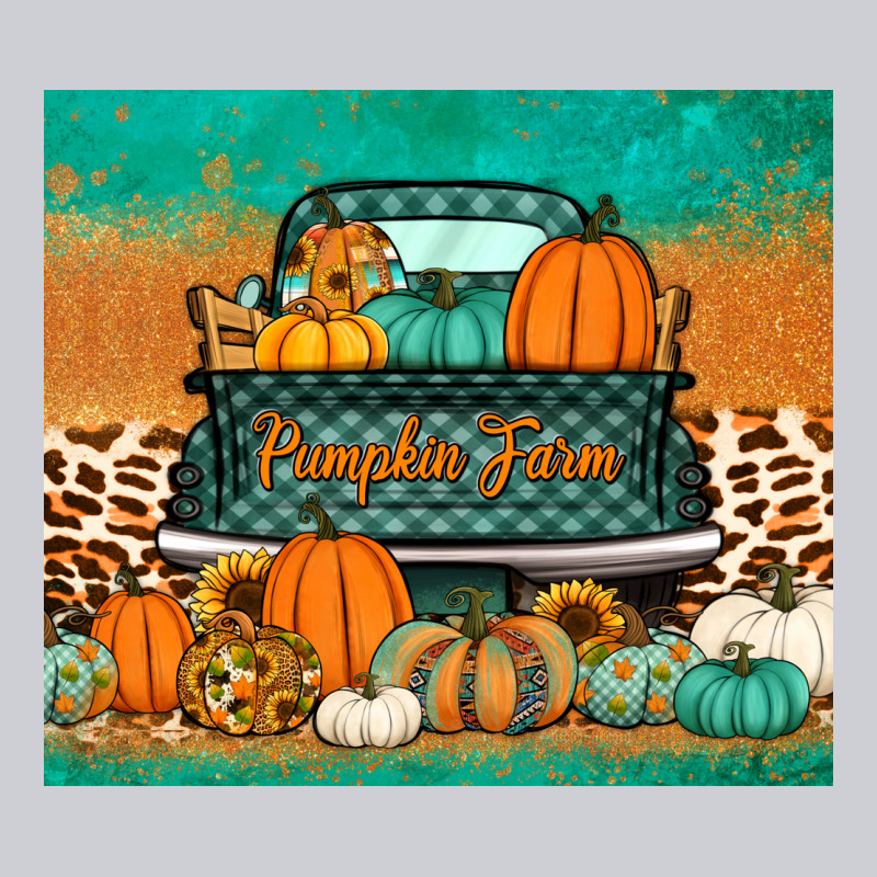 Pumpkin Farm Truck Tumbler Urban Hoodie by Jasminsmagicworld | Teevron