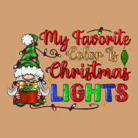 My Favorite Color Is Christmas Lights Vintage Tee | Teevron