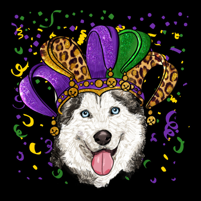 Mardi Gras Hat Husky Urban Heavy Tee by RanaPortraitStore | Teevron