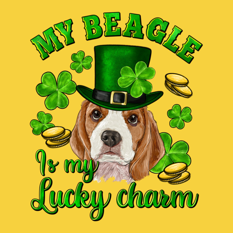St.patricks Day My Beagle Is My Lucky Charm Premium Sweatshirt by RanaPortraitStore | Teevron