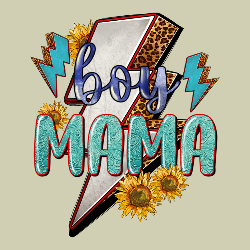 Boy Mama Lightning Bold Mother's Day Heavy Core Tee by HowdyJamesFarm | Teevron