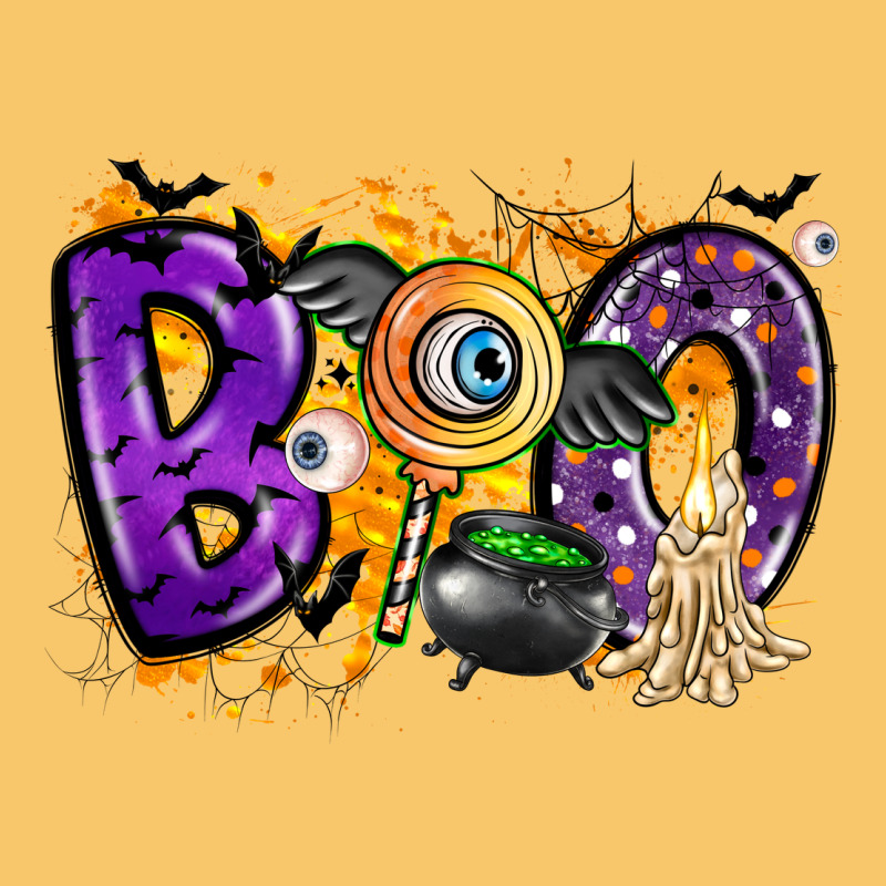 Boo Vintage Hoodie by CowhideDigitalArt | Teevron