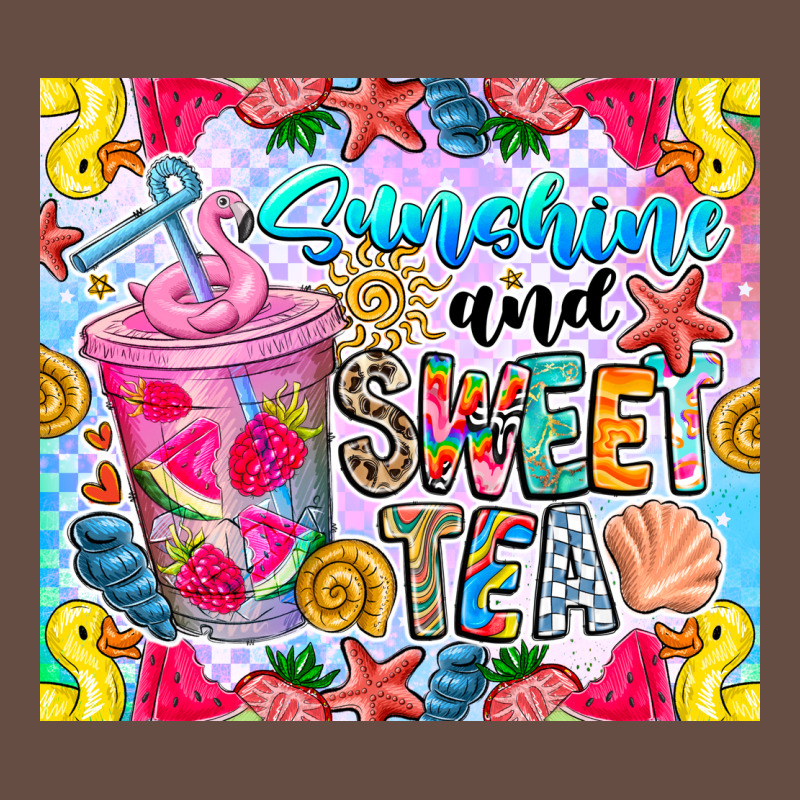 Summer Vibes With Sweet Tea Long Sleeve Tee by CowhideDigitalArt | Teevron