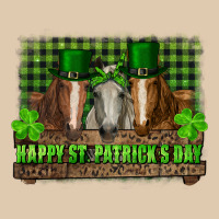 Happy St. Patrick's Day Horses With Leprechaun Hat And Bandana Heavyweight Sweatshirt | Teevron