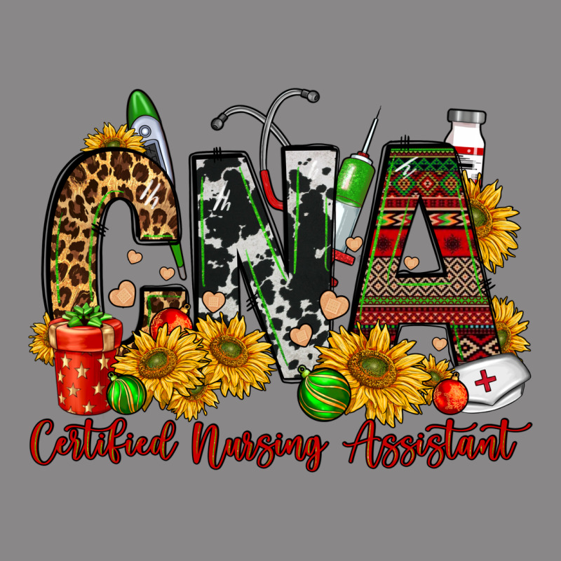 Christmas Cna Certified Nursing Assistant Vintage Tee by FaDigitalArtStudio | Teevron