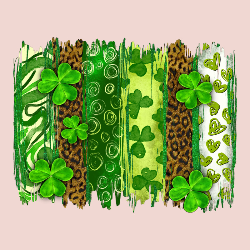 St Patricks Day Brush Stroke Premium Sweatshirt by RanaPortraitStore | Teevron