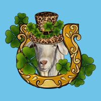 St Patricks Day Goat Horseshoe Shamrock Premium Sweatshirt | Teevron