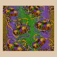 Mardi Gras King Cake Leopard Heavyweight Sweatshirt | Teevron