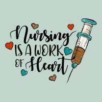 Nursing İs A Work Of Heart Zipper Hoodie | Teevron