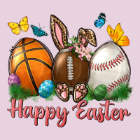 Happy Easter Sports With Butterfly Ladies Tee | Teevron
