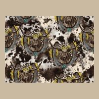 Longhorn Pattern Long Sleeve Tee | Teevron