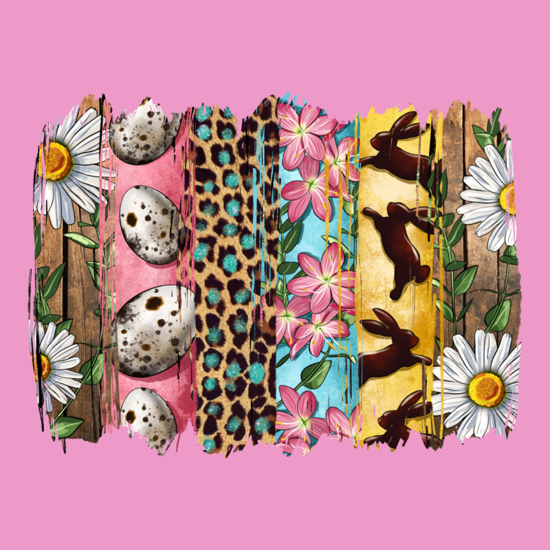 Easter Brushstroke With Quail Eggs Daisy And Bunny Urban Hoodie by RanaPortraitStore | Teevron