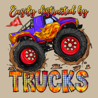 Easily Distracted By Trucks Long Sleeve Tee | Teevron
