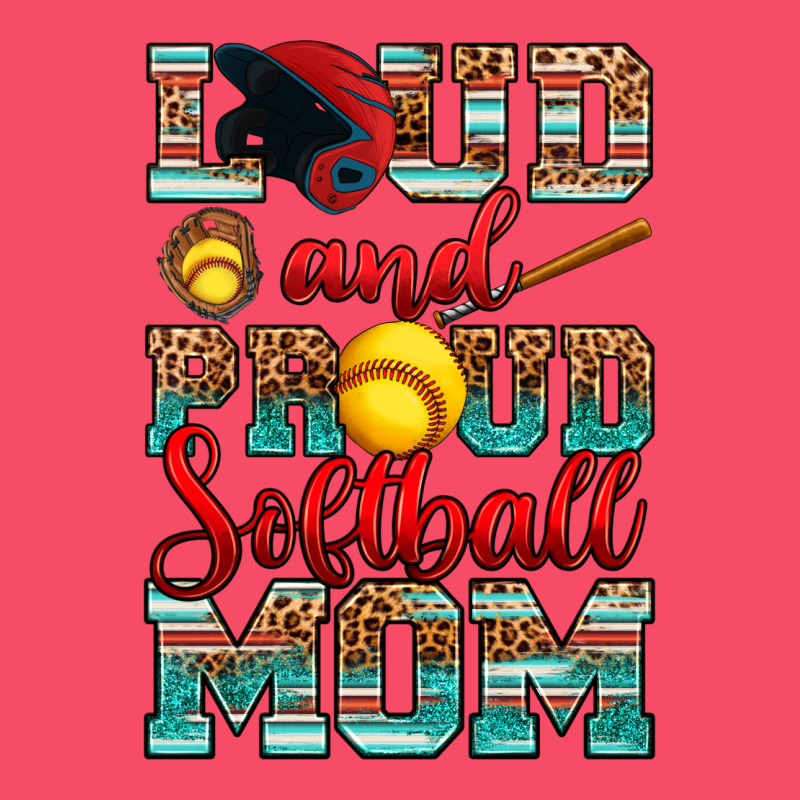 Loud And Proud Softball Mom Premium Sweatshirt by RanaPortraitStore | Teevron
