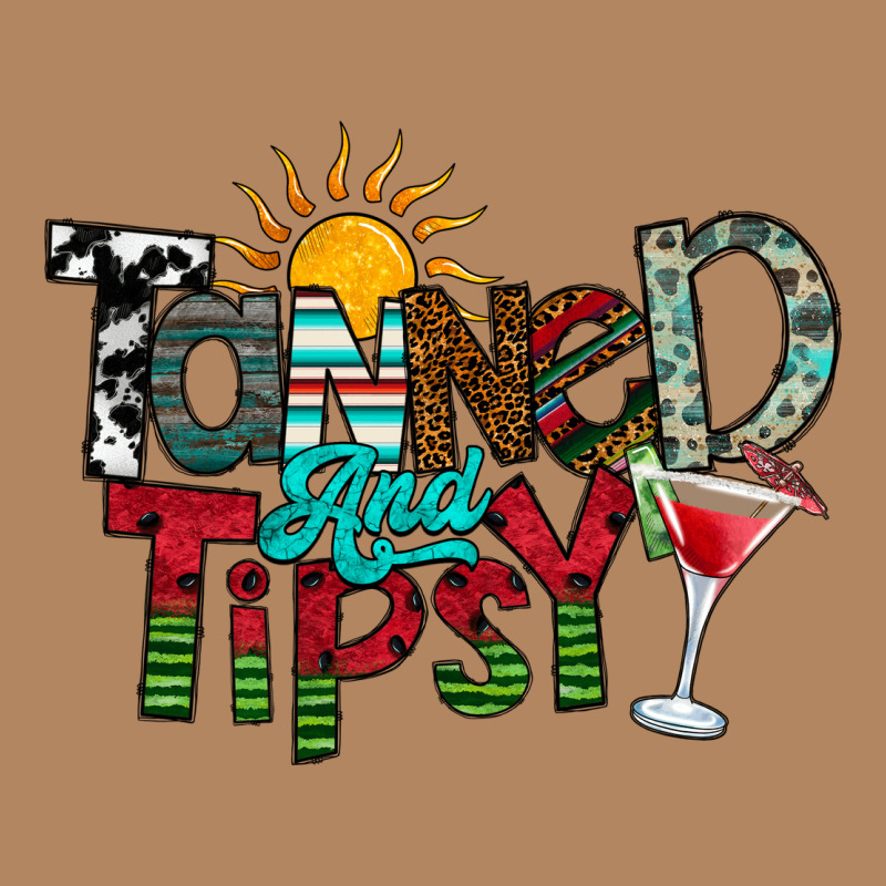 Tanned And Tipsy Long Sleeve Tee by CowhideDigitalArt | Teevron