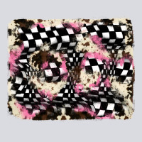 Cowhide Racing Backgraund Zipper Hoodie | Teevron