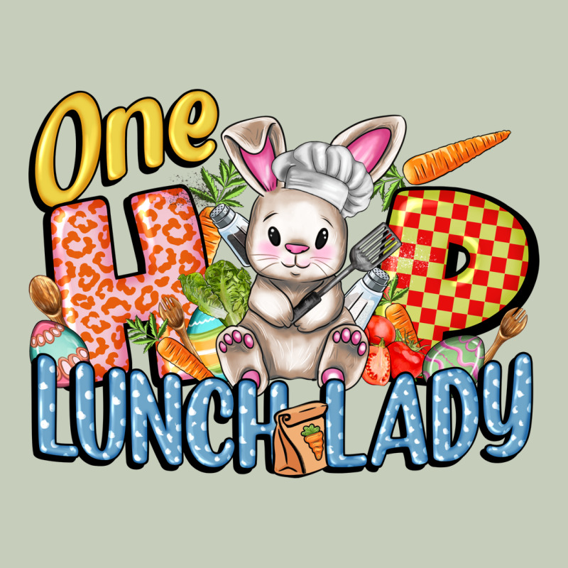 One Hip Lunch Lady Easter Day Ladies Tee by FaDigitalArtStudio | Teevron