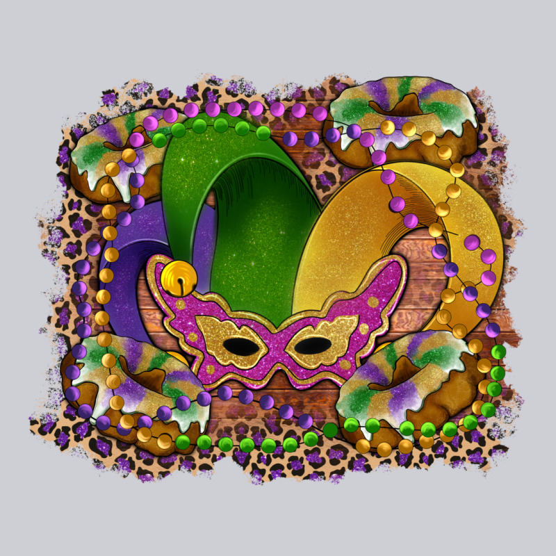 Mardi Gras Mask King Cake Heavyweight Sweatshirt by RanaPortraitStore | Teevron