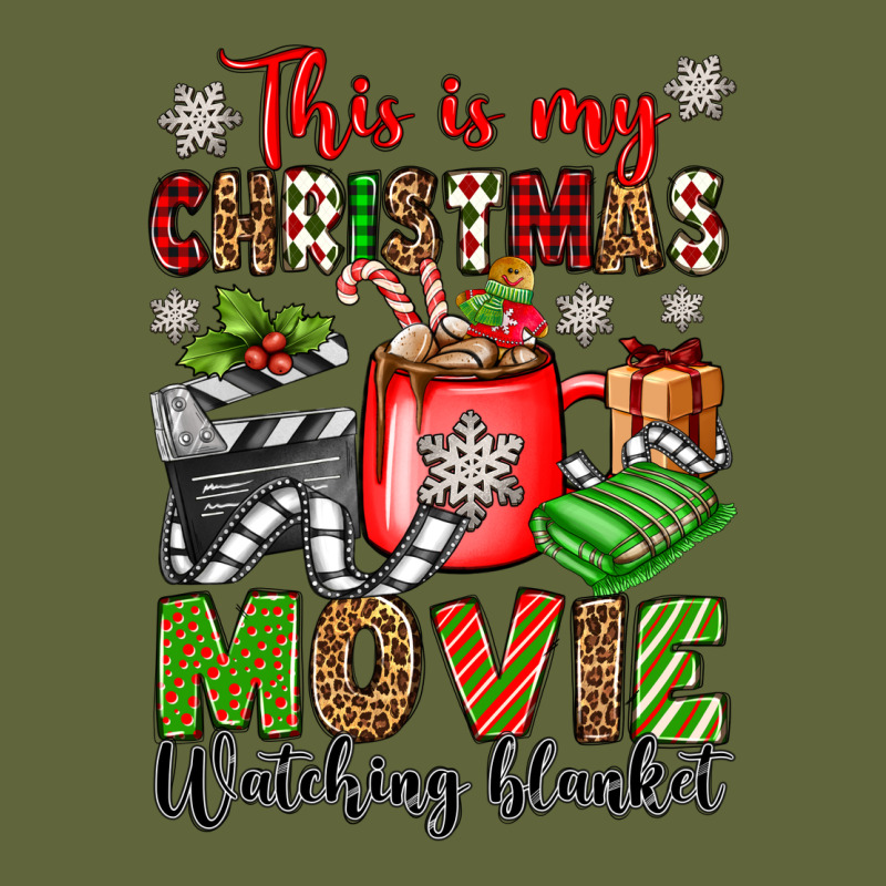This Is My Christmas Movie Watching Blanket Classic Tee by OliviaCreatesArt | Teevron