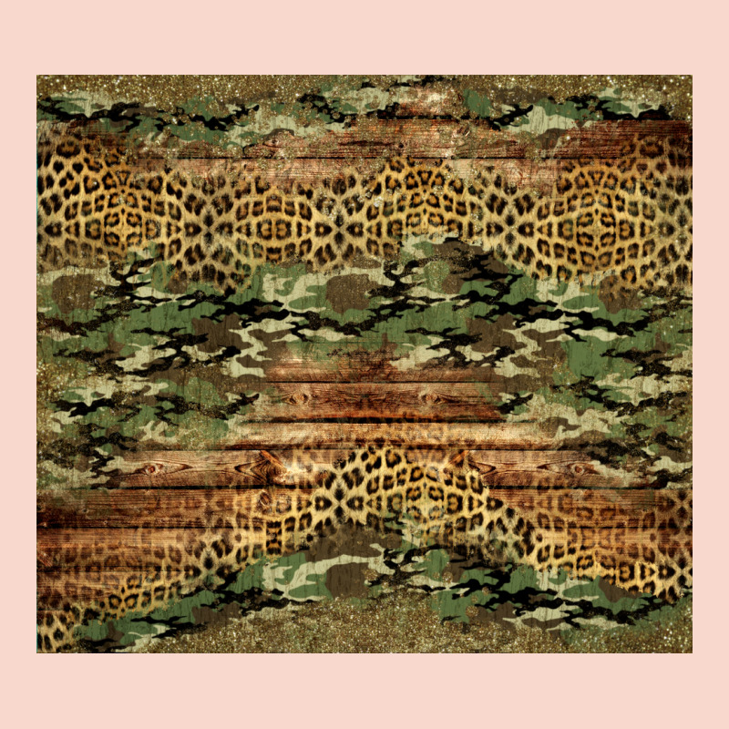 Camo Leopard And Glitter Tumbler Urban Hoodie by Jasminsmagicworld | Teevron