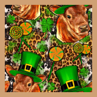 St Patricks  Cow With Candy Vintage Tee | Teevron