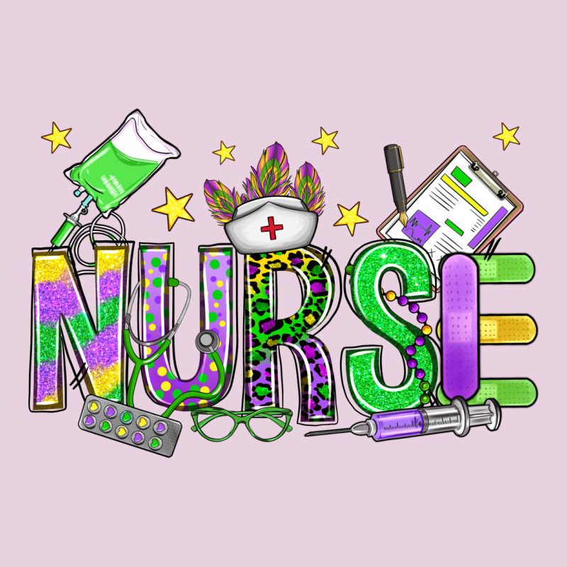 Mardi Gras Nurse Classic Tee by OliviaCreatesArt | Teevron