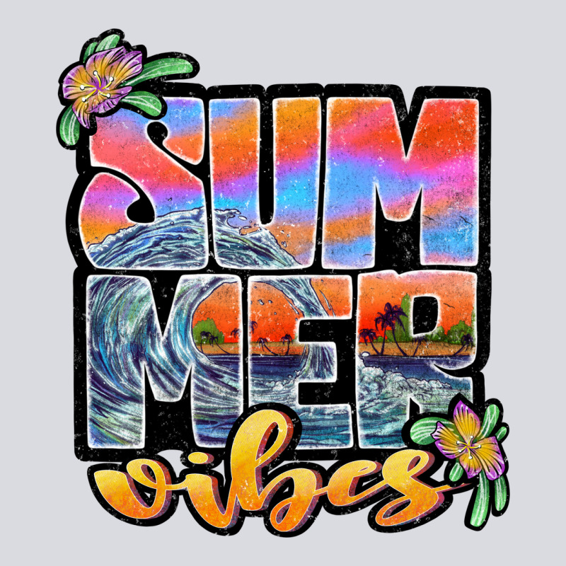 Sum Mer Vibes Zipper Hoodie by JahusDesignShop | Teevron