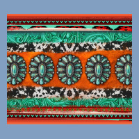 Turquoise Gemstone Western Urban Hoodie | Teevron