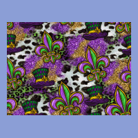 Mardi Gras Celebration Pattern Long Sleeve Tee | Teevron