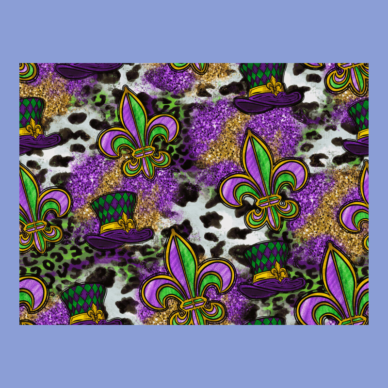 Mardi Gras Celebration Pattern Long Sleeve Tee by CowhideDigitalArt | Teevron