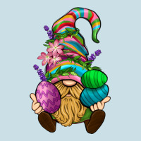 Easter Holding Eggs Gnome Ladies Tee | Teevron