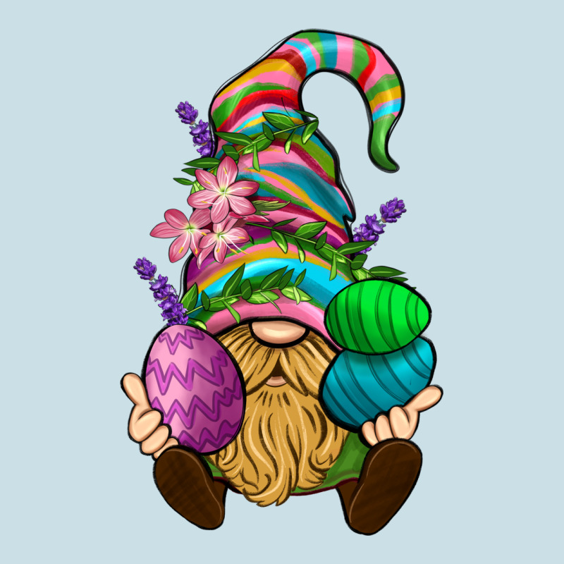 Easter Holding Eggs Gnome Ladies Tee by BundleAndBundleShop | Teevron