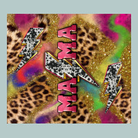 Colorful Leopard Lightning Bolt Tumbler Mother's Heavy Core Tee | Teevron